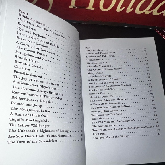 New book for ages 21+ , Tequila Mockingbird : Cocktails with a Literary Twist - Picture 6 of 12